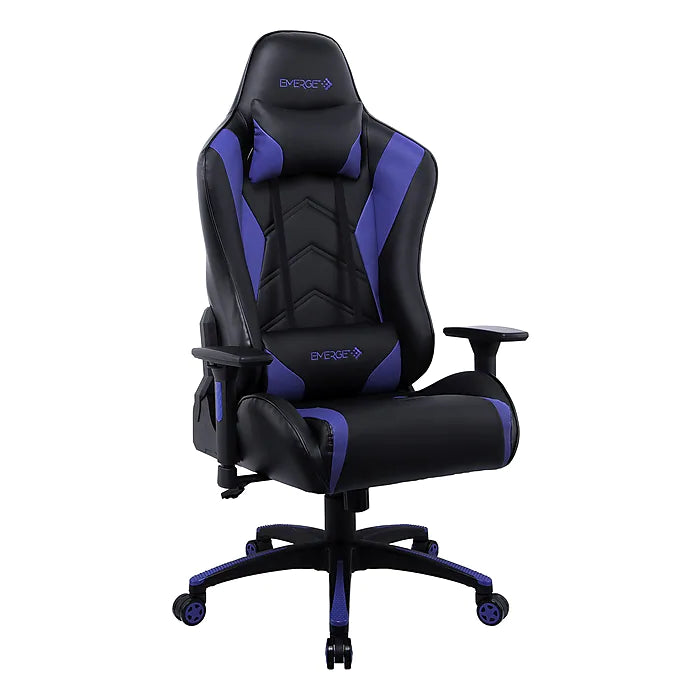 Silla Gamer negra y azul